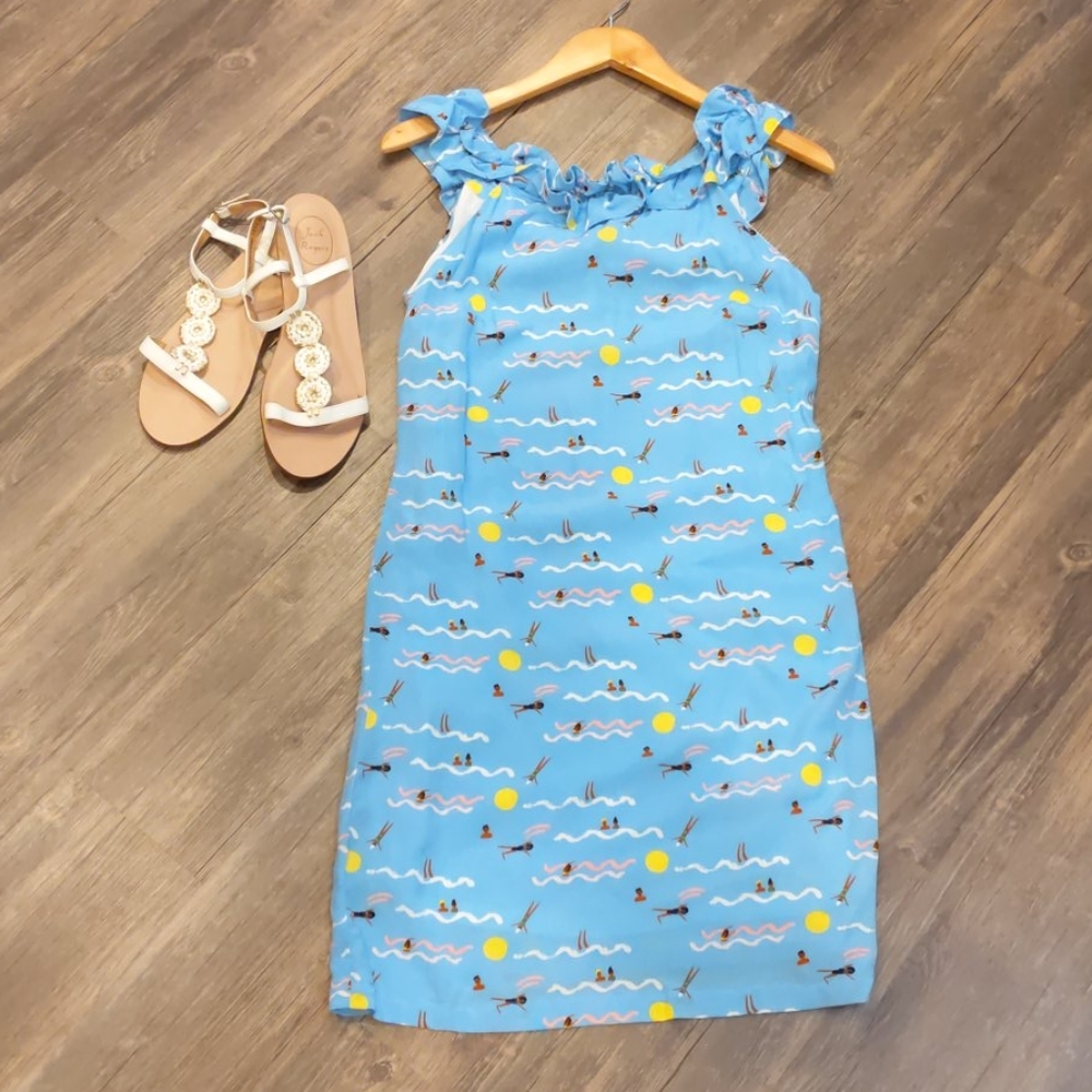 Anthropologie Festive Summer Dress